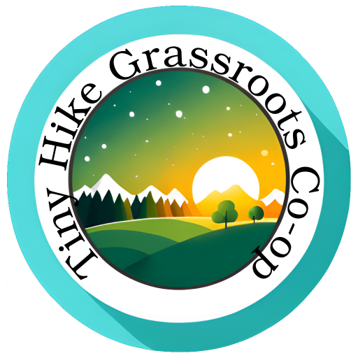 logo for tiny kid grassroots co-op