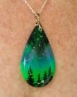 northern lights arctic pendant