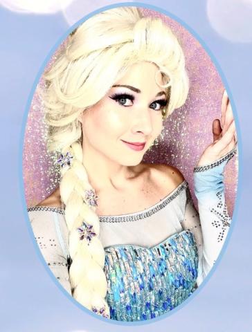 character portrain of the snow queen
