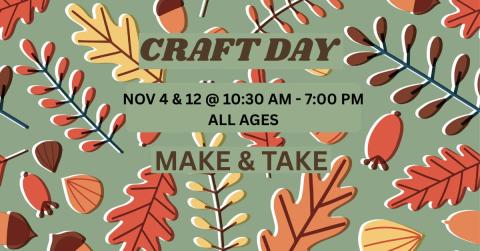 Open Craft Day