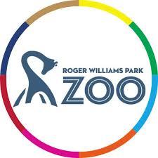 Roger Williams Park Zook logo of text and giraffe picture surrounded by a rainbow circle 